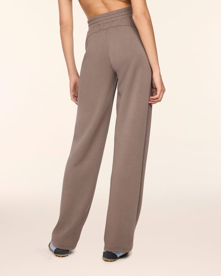 SPANX AIRESSENTIALS STRAIGHT LEG PANTS - IRONSTONE