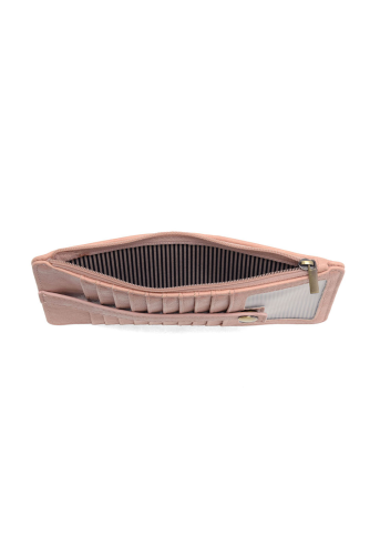 NEW KARA MINI WALLET - PIGGY PINK
