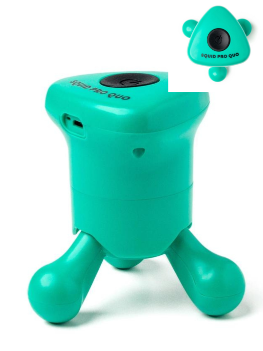 SQUID PRO QUO RECHARGEABLE BODY MASSAGER - GREEN