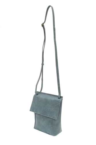 JENSY FRONT FLAP CROSSBODY - CHAMBRAY