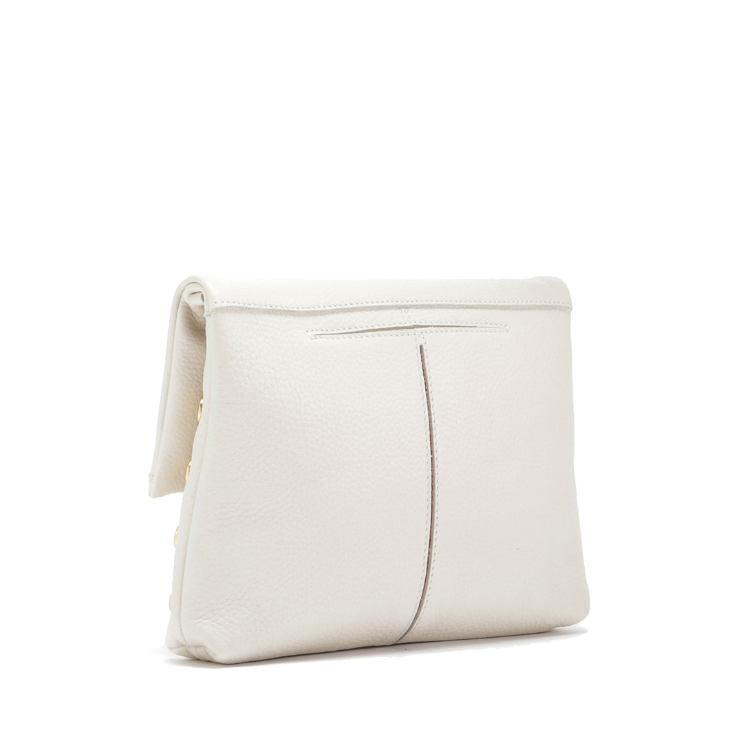 HAMMITT VIP MEDIUM CROSSBODY - CALLA LILY WHITE/BRUSHED GOLD