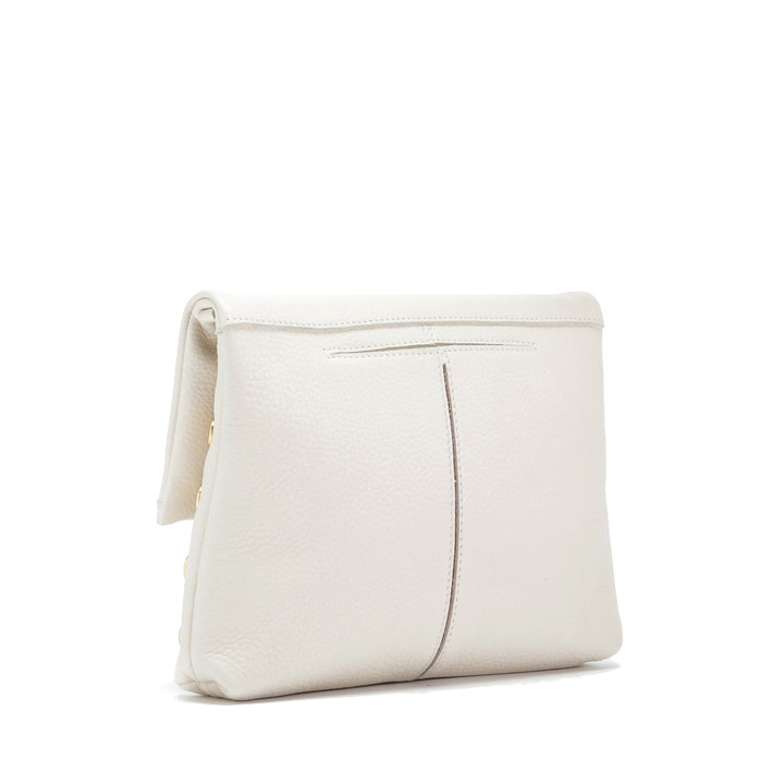 HAMMITT VIP MEDIUM CROSSBODY - CALLA LILY WHITE/BRUSHED GOLD