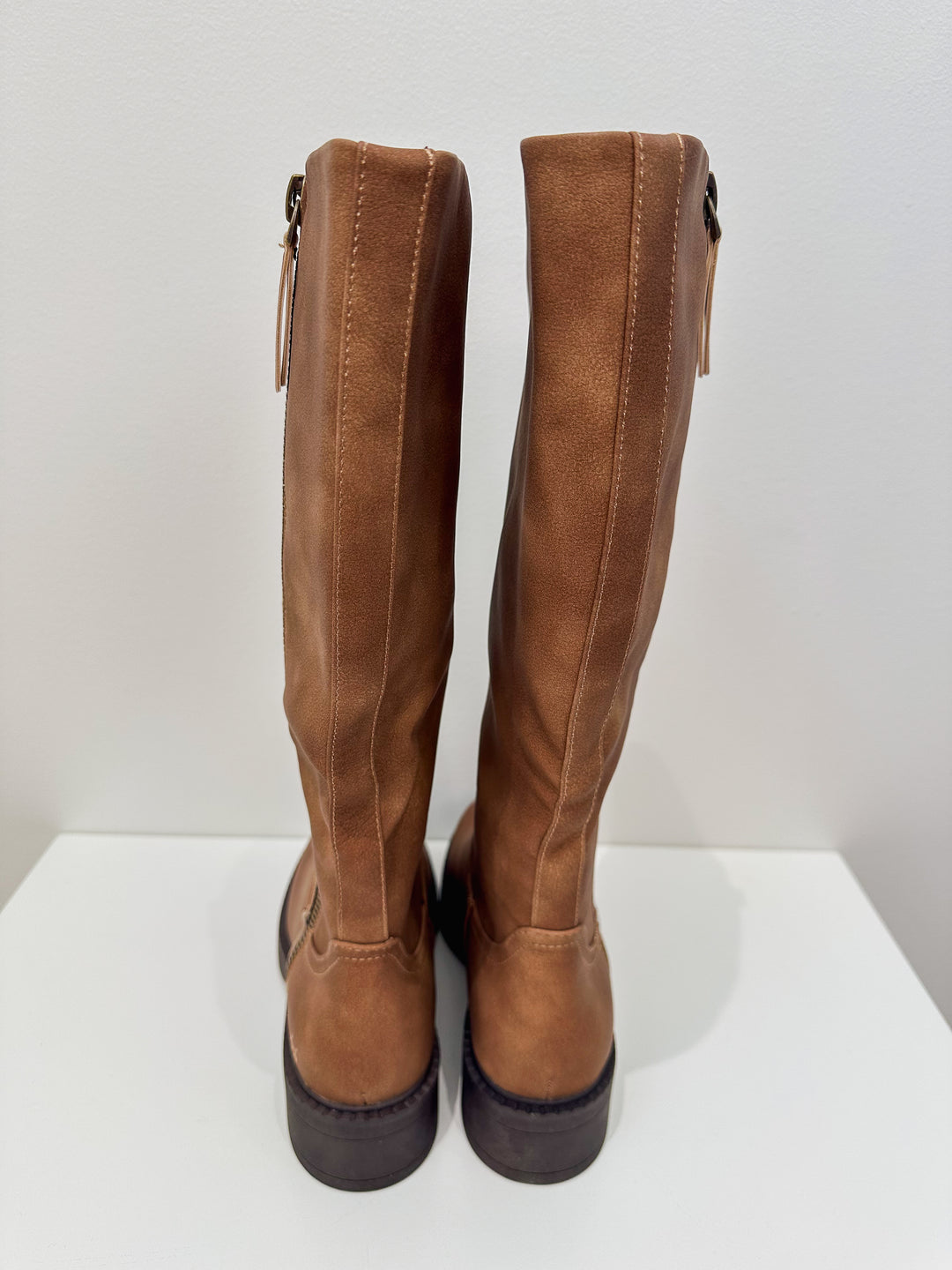 BLOWFISH VENICE TALL BOOT - TAN