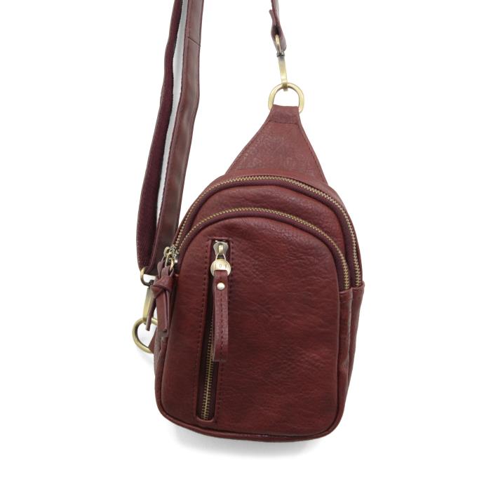 SKYLER SLING BAG - DARK CHERRY