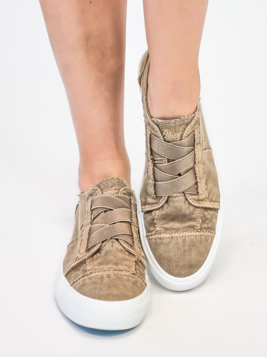 BLOWFISH MARLEY SLIP ON SNEAKER - WARM TAUPE