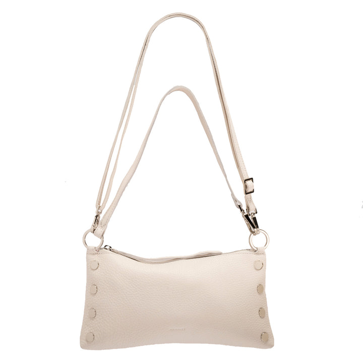 HAMMITT KYLE HANDBAG - CALLA LILY WHITE/SILVER