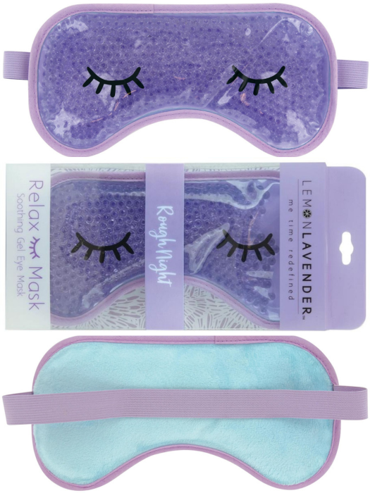 GEL HOT AND COLD EYE MASK - PURPLE