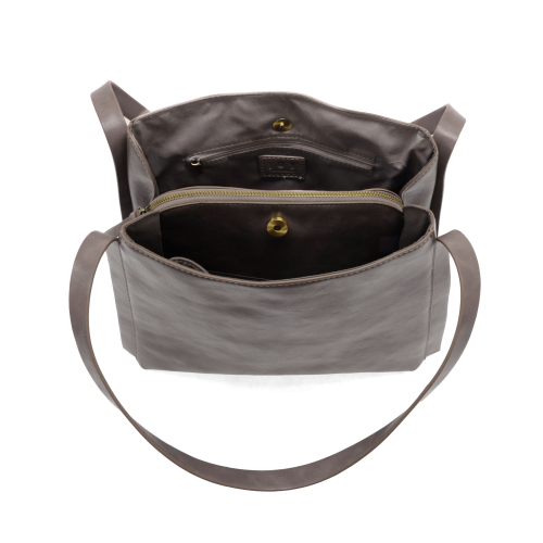 JOANNA MEDIUM TOTE - TAUPE GREY