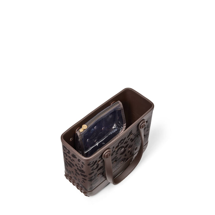 BITTY BOGG BAG - HOT COCOA LEOPARD