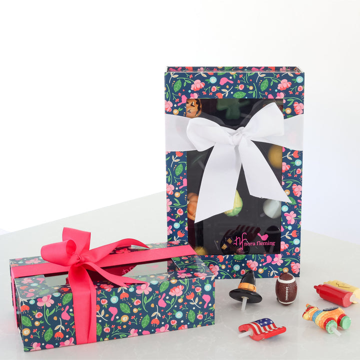 NORA FLEMING 12PC KEEPSAKE BOX FLORAL