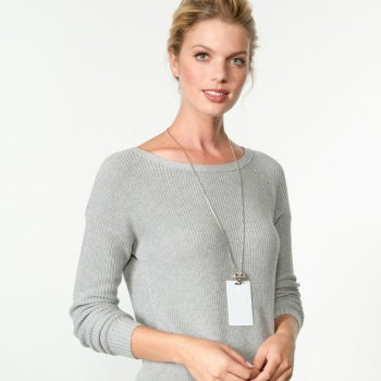 ALCAZAR HEART BADGE CLIP