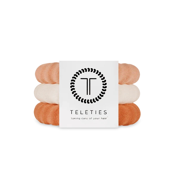 TELETIES LARGE NYLON HAIR TIES S/3 - FOR THE LOVE OF NUDES