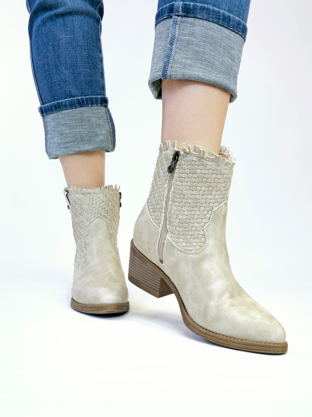 BLOWFISH RICKY WESTERN BOOT - CLOUD