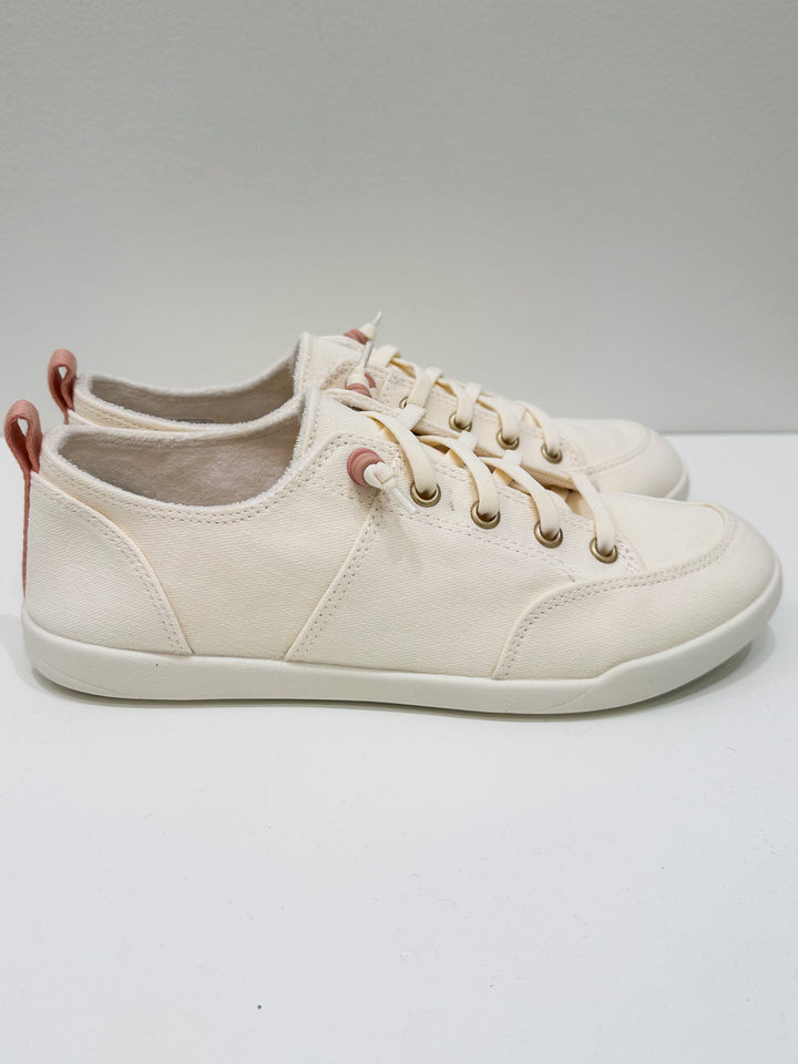 VIONIC PISMO 2.0 CASUAL TWILL SNEAKERS - IVORY