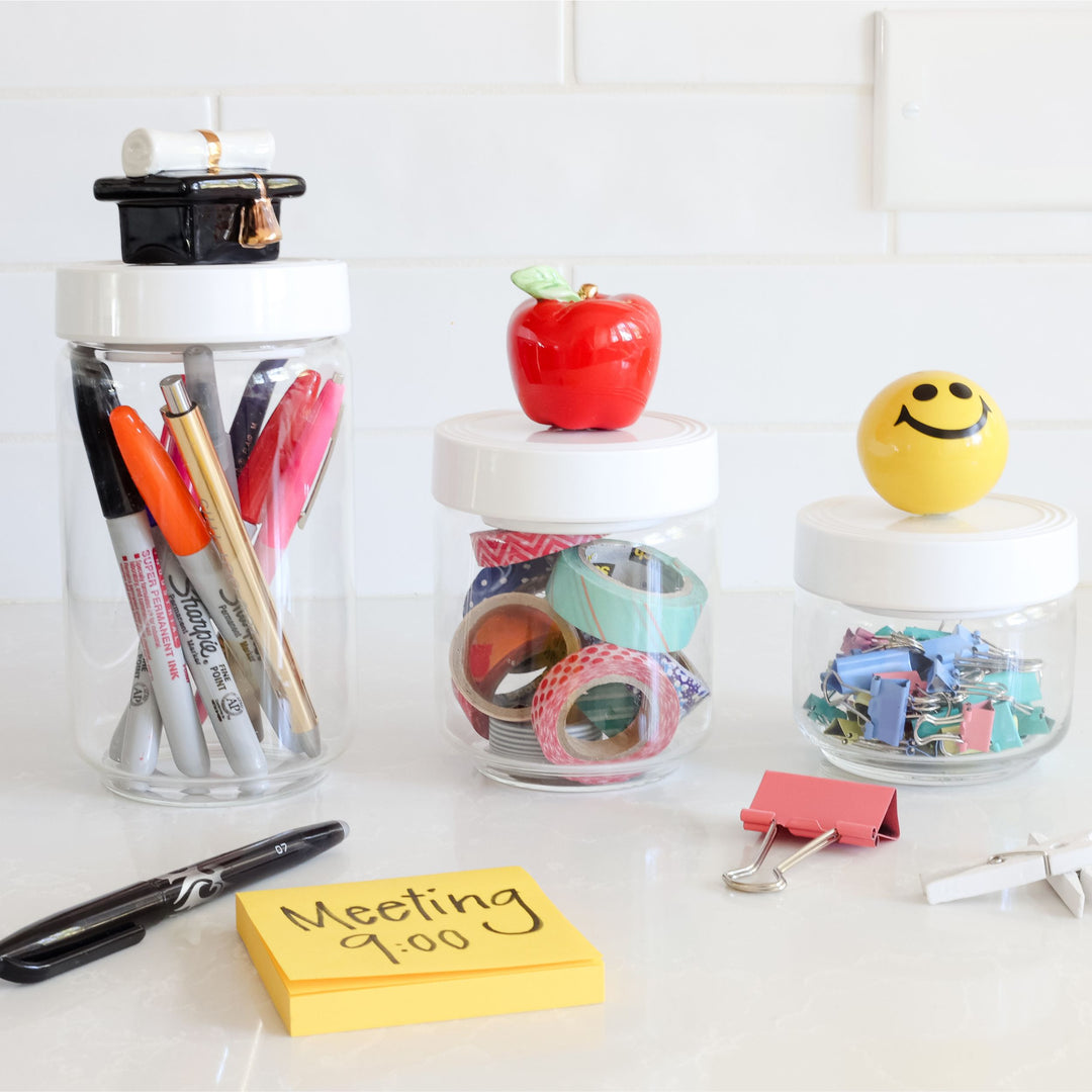 medium canister w/top