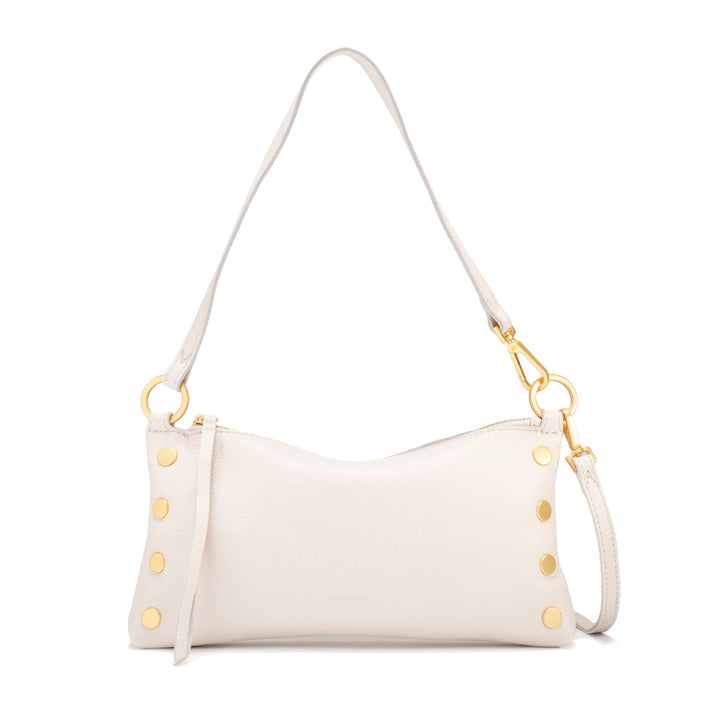 HAMMITT KYLE HANDBAG - CALLY LILY WHITE/BRUSHED GOLD