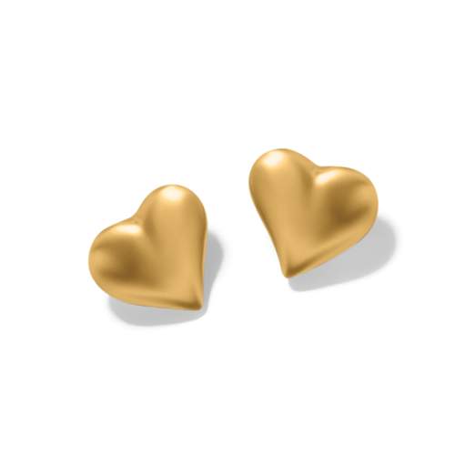 YOUNG AT HEART MINI POST EARRINGS - GOLD