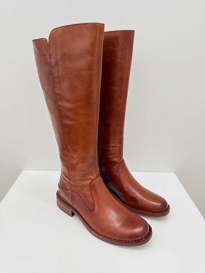 BORN CAMPBELL TALL BOOTS - TAN