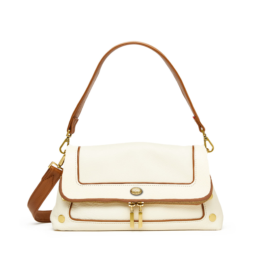 HAMMITT BEVERLY MEDIUM HANDBAG - WEST END/ANTIQUE GOLD