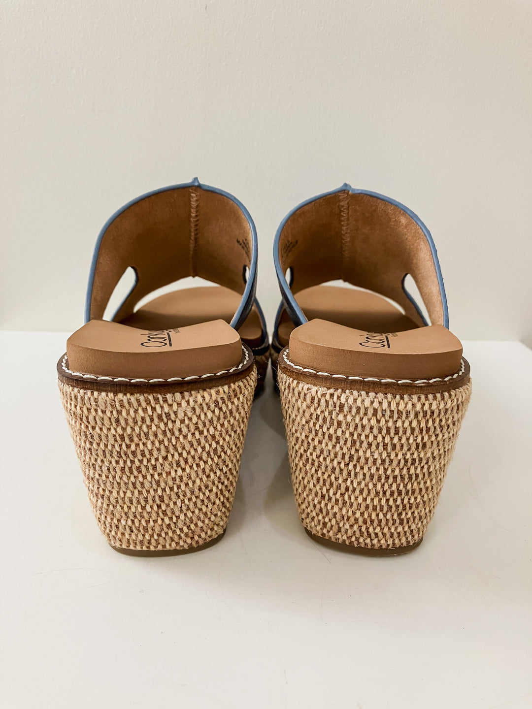 CORKY'S KISS N TELL WEDGE SANDAL - OCEAN