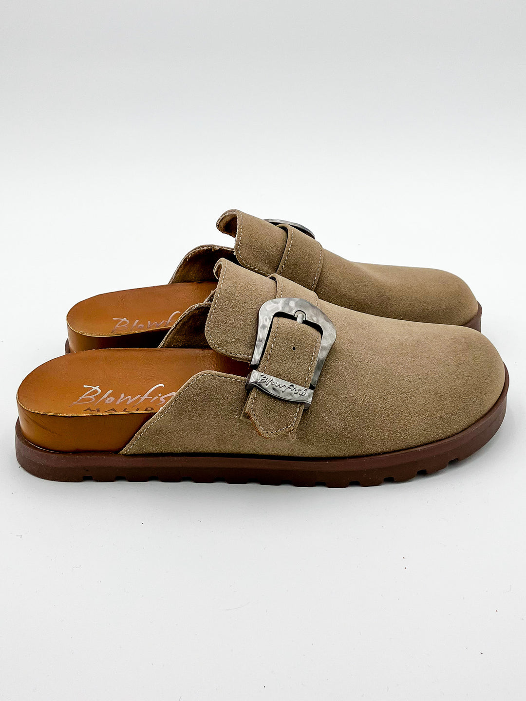BLOWFISH SIENNA SLIP ON MULE - TAUPE