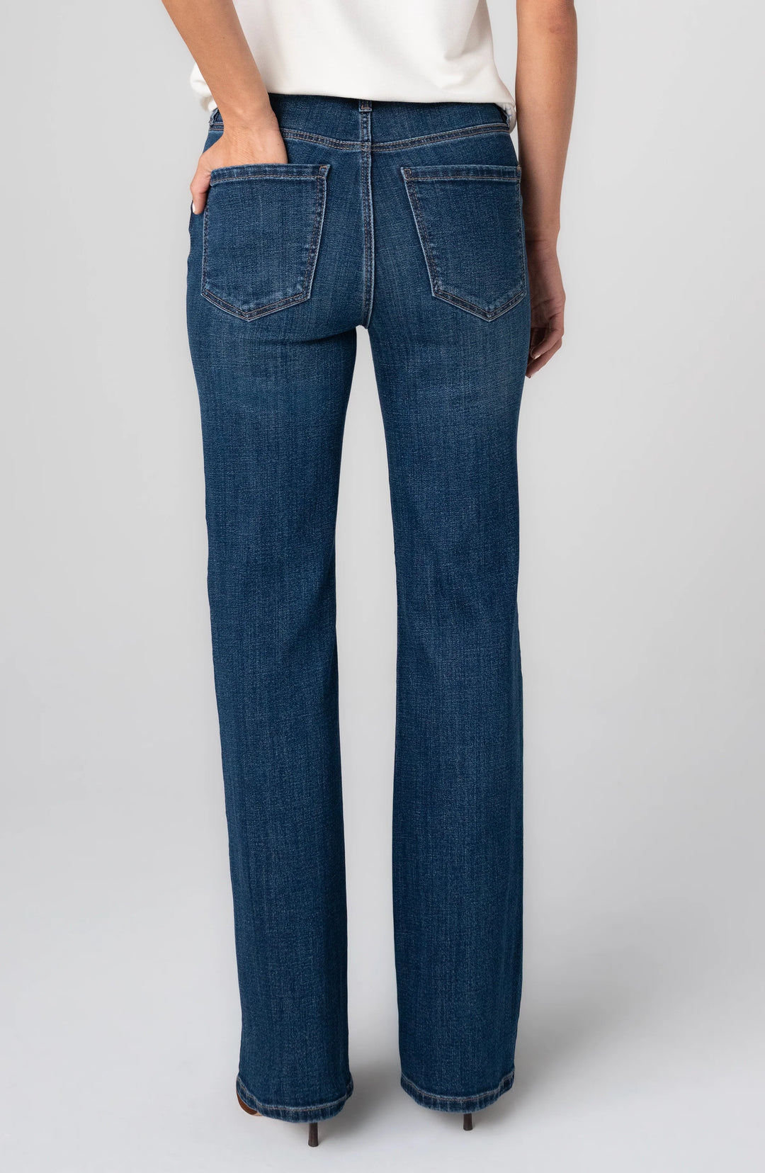PETITE LUCY BOOTCUT 30" INSEAM JEANS - WEST COAST