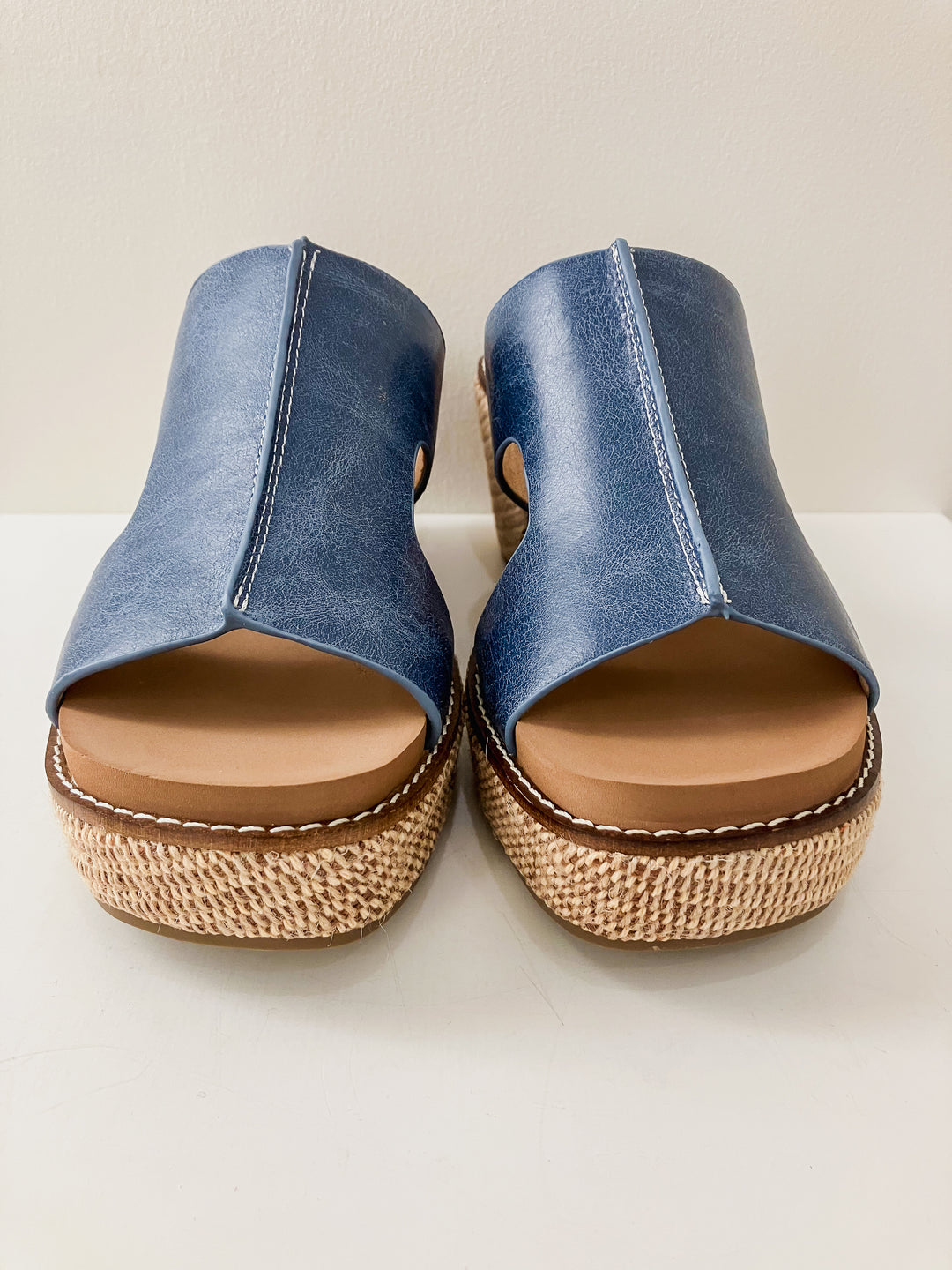 CORKY'S KISS N TELL WEDGE SANDAL - OCEAN