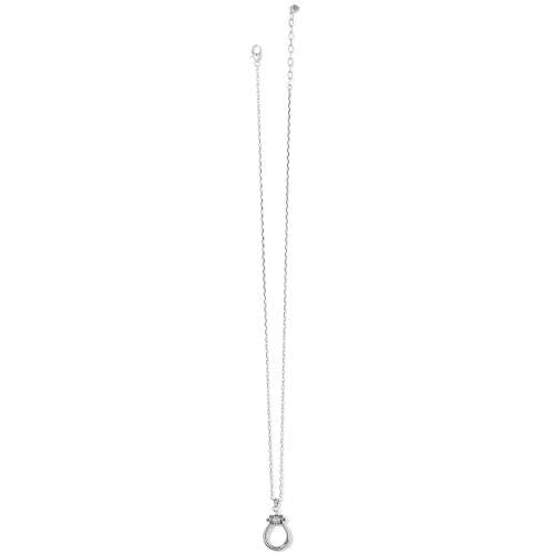 MERIDIAN PETITE CHARM HOLDER NECKLACE - SILVER