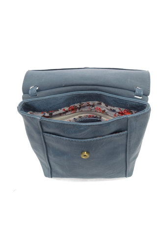 JENSY FRONT FLAP CROSSBODY - CHAMBRAY