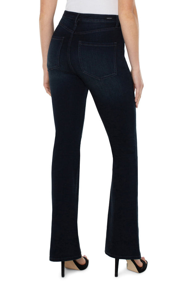 HANNAH HIGH RISE FLARE JEAN 32" INSEAM - DARK WESTRIDGE