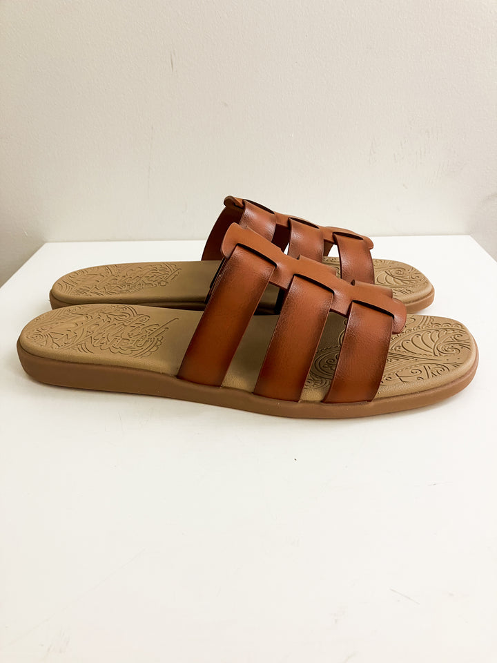 BLOWFISH JELLYFISH SLIDE SANDAL - SCOTCH