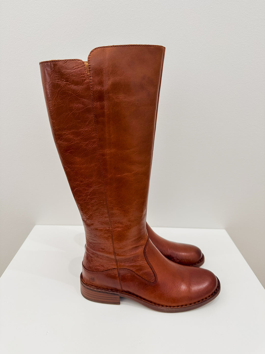 BORN CAMPBELL TALL BOOTS - TAN