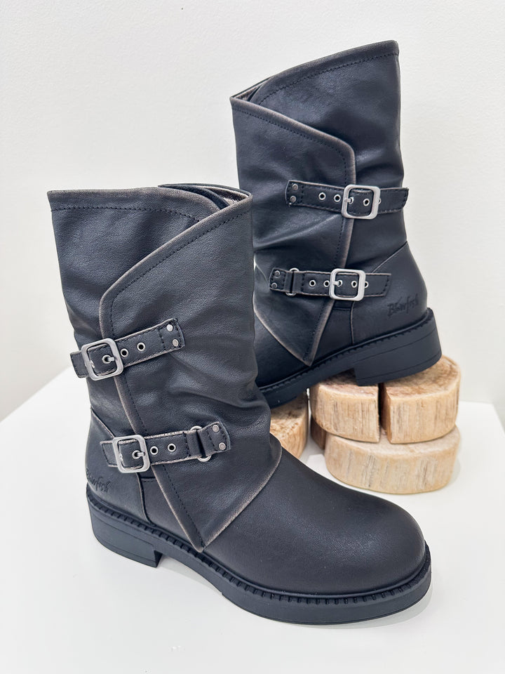 BLOWFISH VENICE 2 MID-SHALF BOOT - BLACK