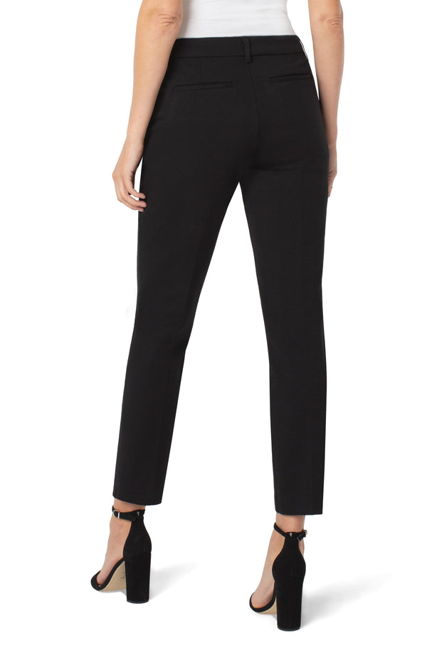 KELSEY KNIT TROUSER PANTS - BLACK