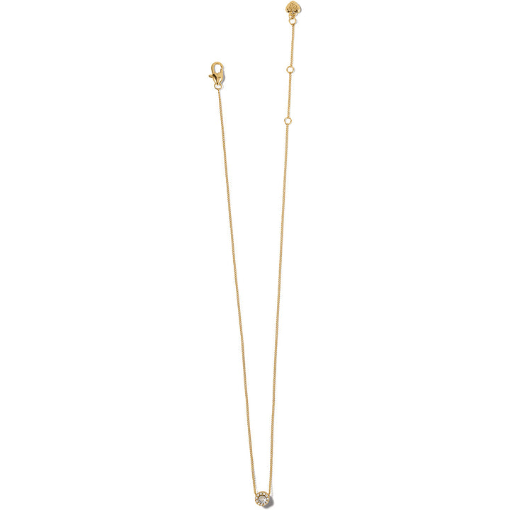 ILLUMINA SOLITAIRE NECKLACE - GOLD