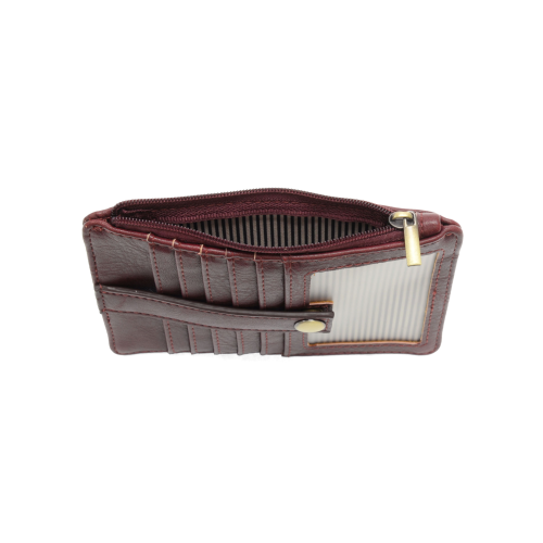 NEW PENNY MINI TRAVEL WALLET - BLACKBERRY