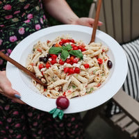 melamine bowl pinstripes