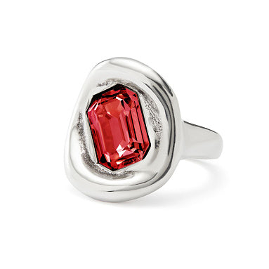 UNO DE 50 SER VALIENTE EXC RING - SILVER/RED - 21