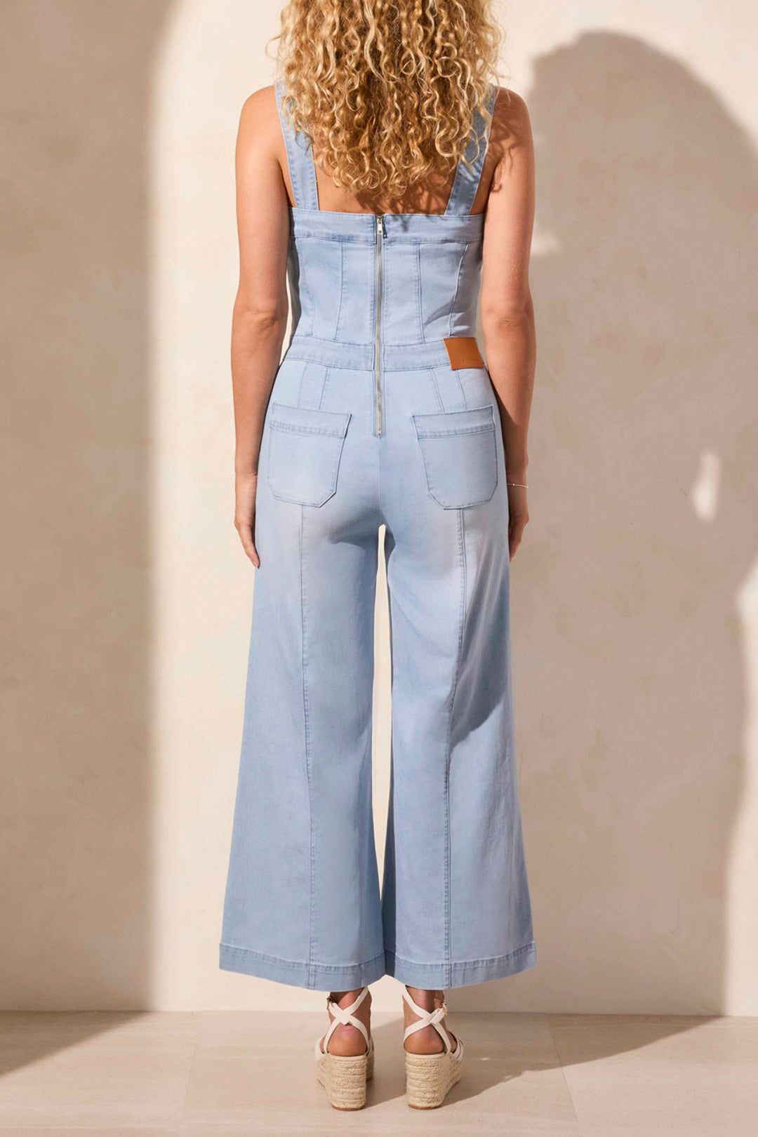 JUMPSUIT W/ADJUSTABLE STRAPS - BLUETIFUL