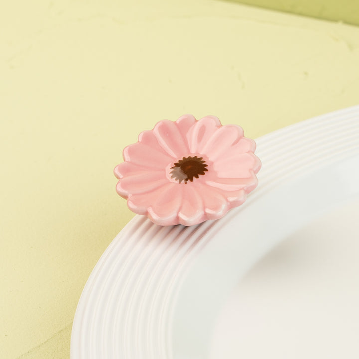flower power /pink gerber daisy MINI