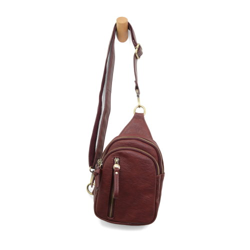 SKYLER SLING BAG - DARK CHERRY