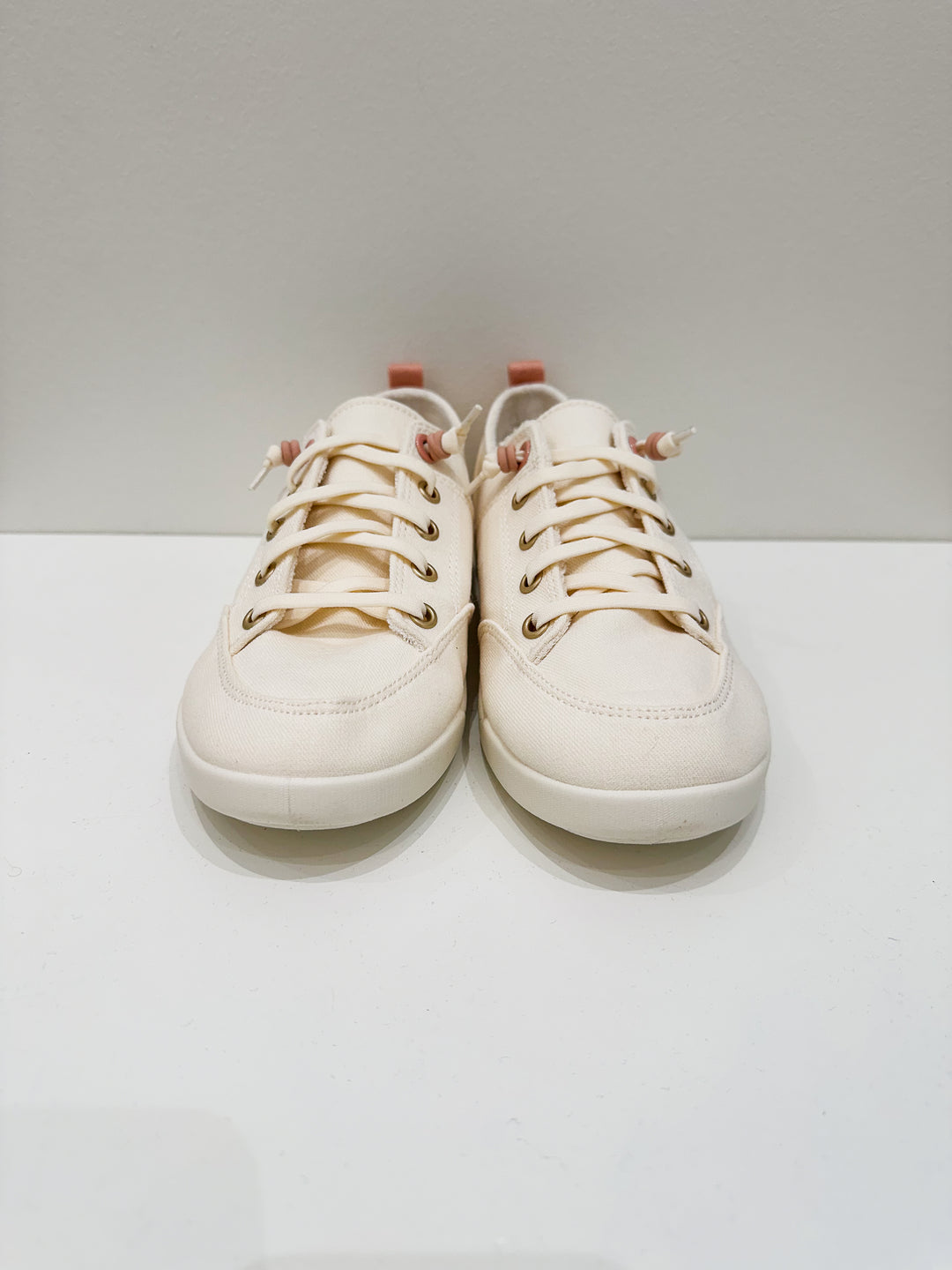 VIONIC PISMO 2.0 CASUAL TWILL SNEAKERS - IVORY