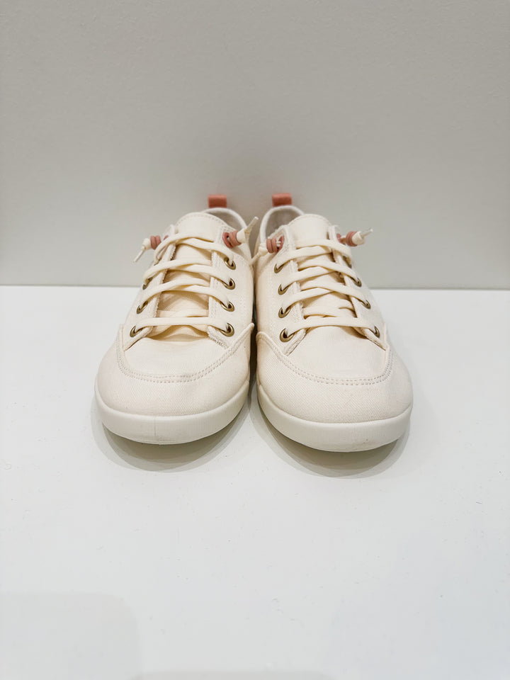 VIONIC PISMO 2.0 CASUAL TWILL SNEAKERS - IVORY