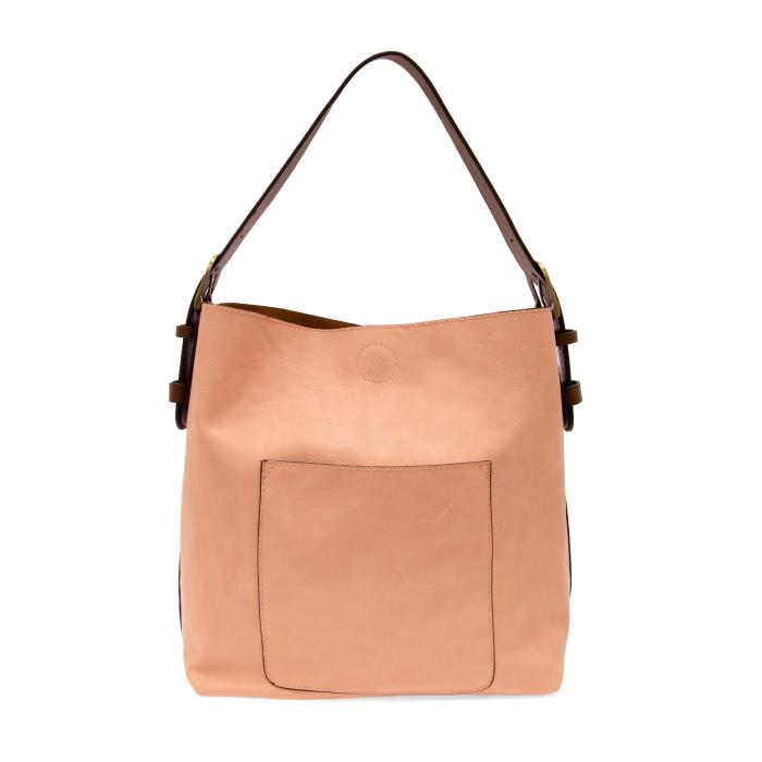 CLASSIC HOBO COFFEE HANDLE HANDBAG - CREPE PINK