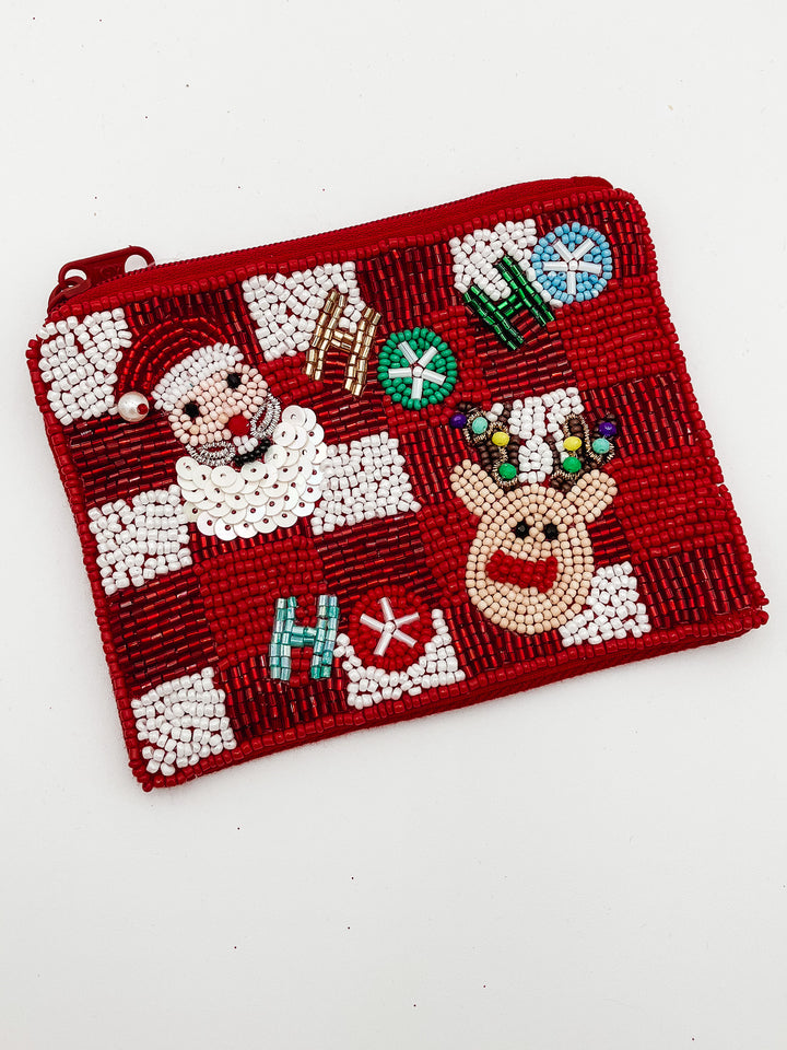 COIN BAG - SANTA RUDOLPH