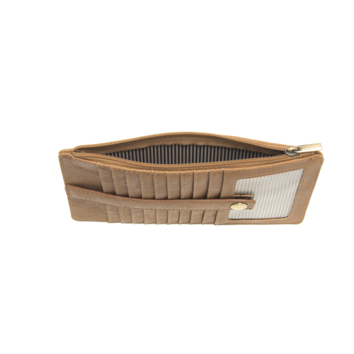 NEW KARA MINI WALLET - TAN