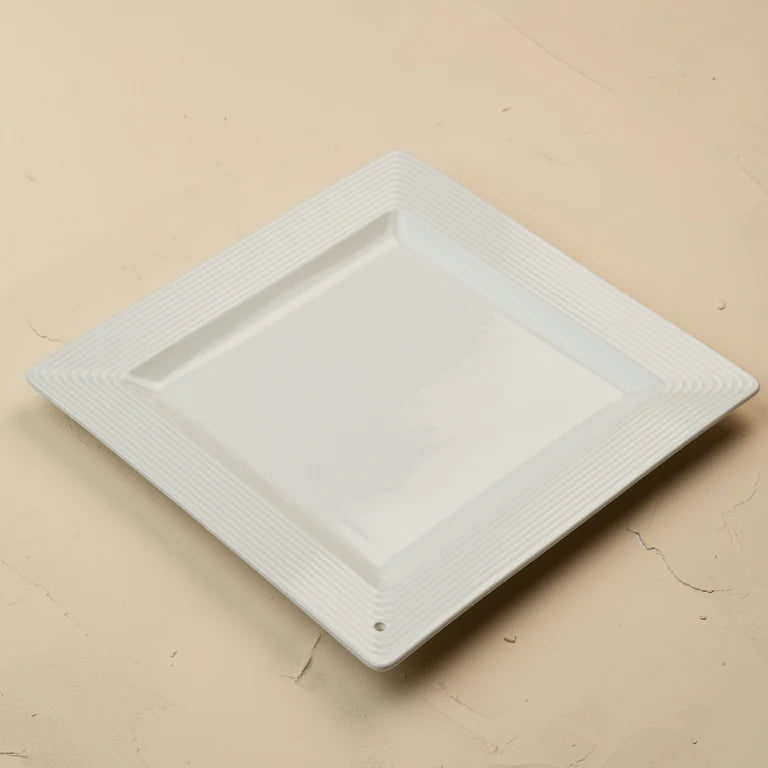 square platter - pinstripes
