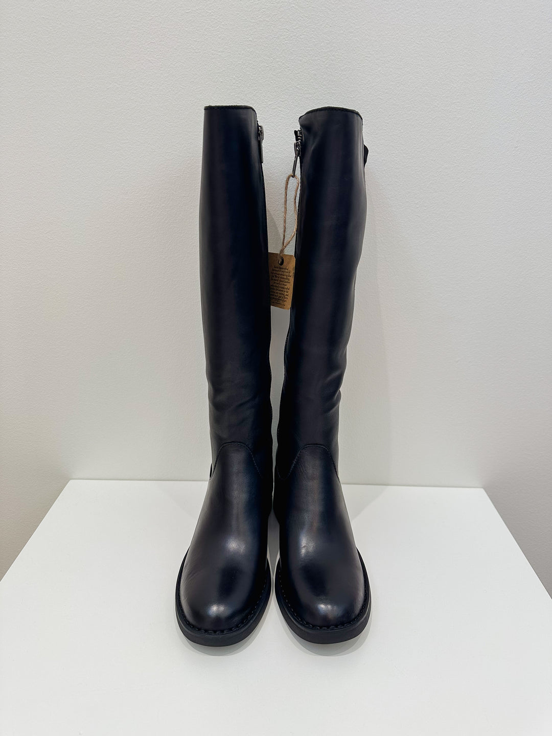 BORN VIOLETTE TALL BOOTS - BLACK