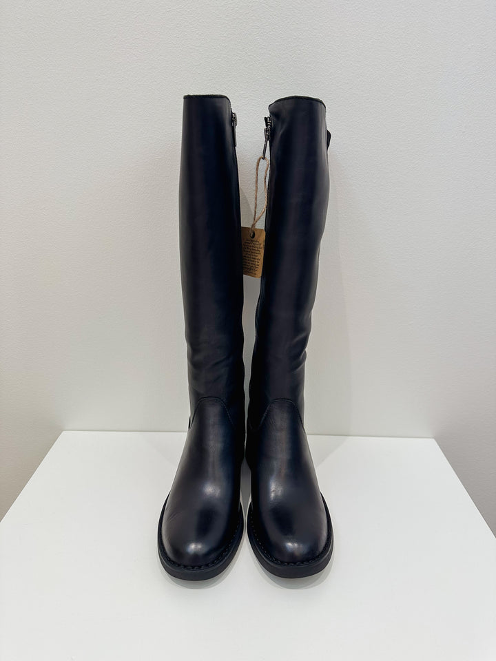 BORN VIOLETTE TALL BOOTS - BLACK