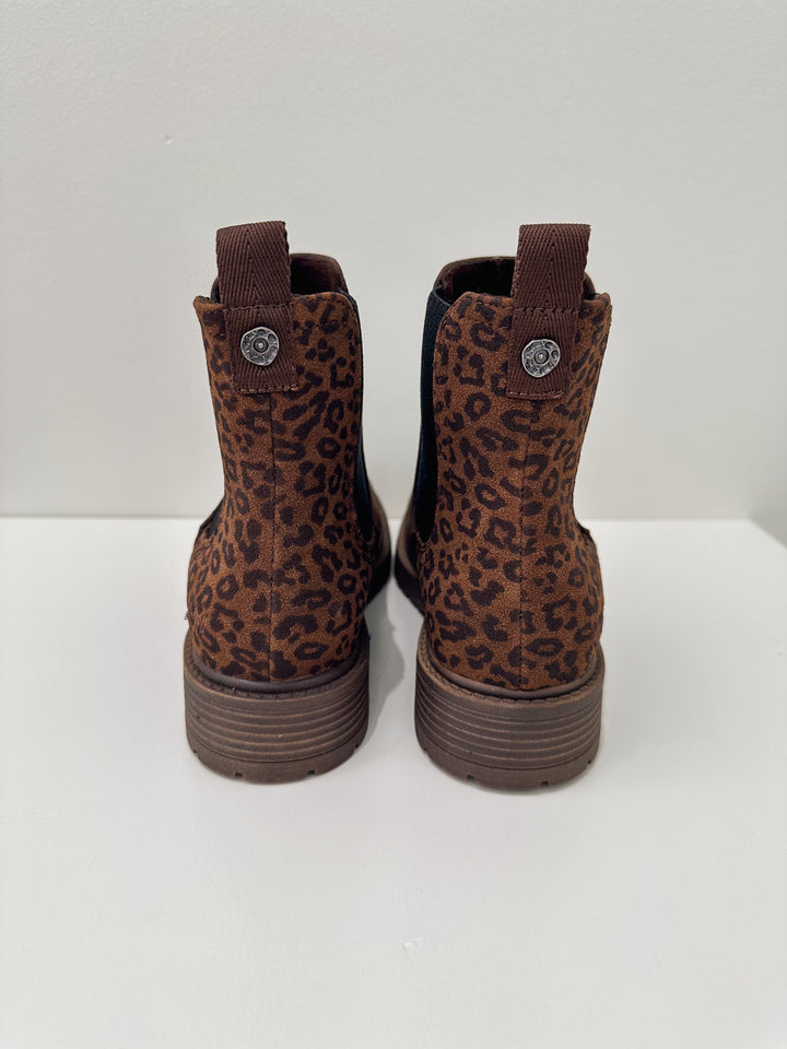 BLOWFISH ALFIE PULL ON BOOT - DARK BROWN LEOPARD